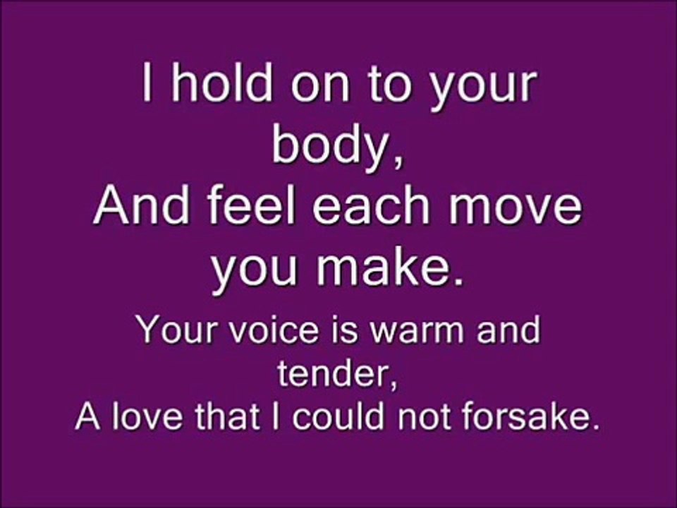 i'm your lady lyrics