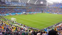 Himno Nacional Mexicano - Mexico vs Camerun - Mundial 2014