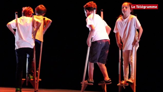 Lannion. Cirque : les écoles primaires sur scène