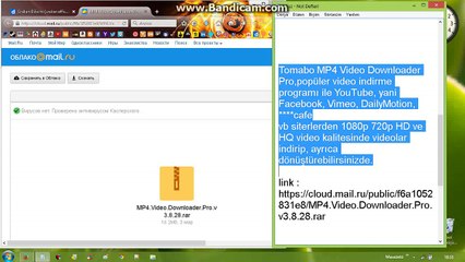 MP4 Downloader Pro Kurulum ve Serial 2015
