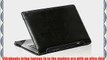 Navitech Black Real Leather Folio Case Cover Sleeve For The Samsung ATIV Book 5 14