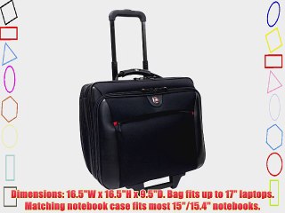 POTOMAC from SwissGear by Wenger Computer Double Gusset Rolling Case