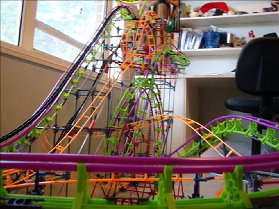 2 knex roller coasters - Double Trouble