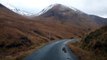 Christmas Day Drive Through Glen Etive Scottish Highlands Of Scotland
