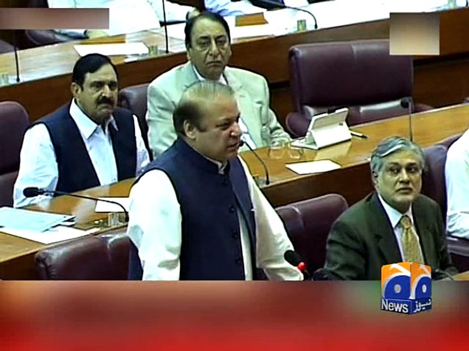 PM clarifies controversial 'fly' remark on Karachi strikes-Geo Reports-16 Jun 2015