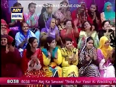 How Yasir Nawaz Suprised Nida Yasir on their Wedding Anniversary