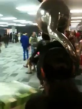 Famliy guy ( Stewie plays tuba for fat people) Prank at Animate Miami 2013