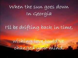 When The Sun Goes Down In Georgia - Corey Smith [On Screen Lyrics]
