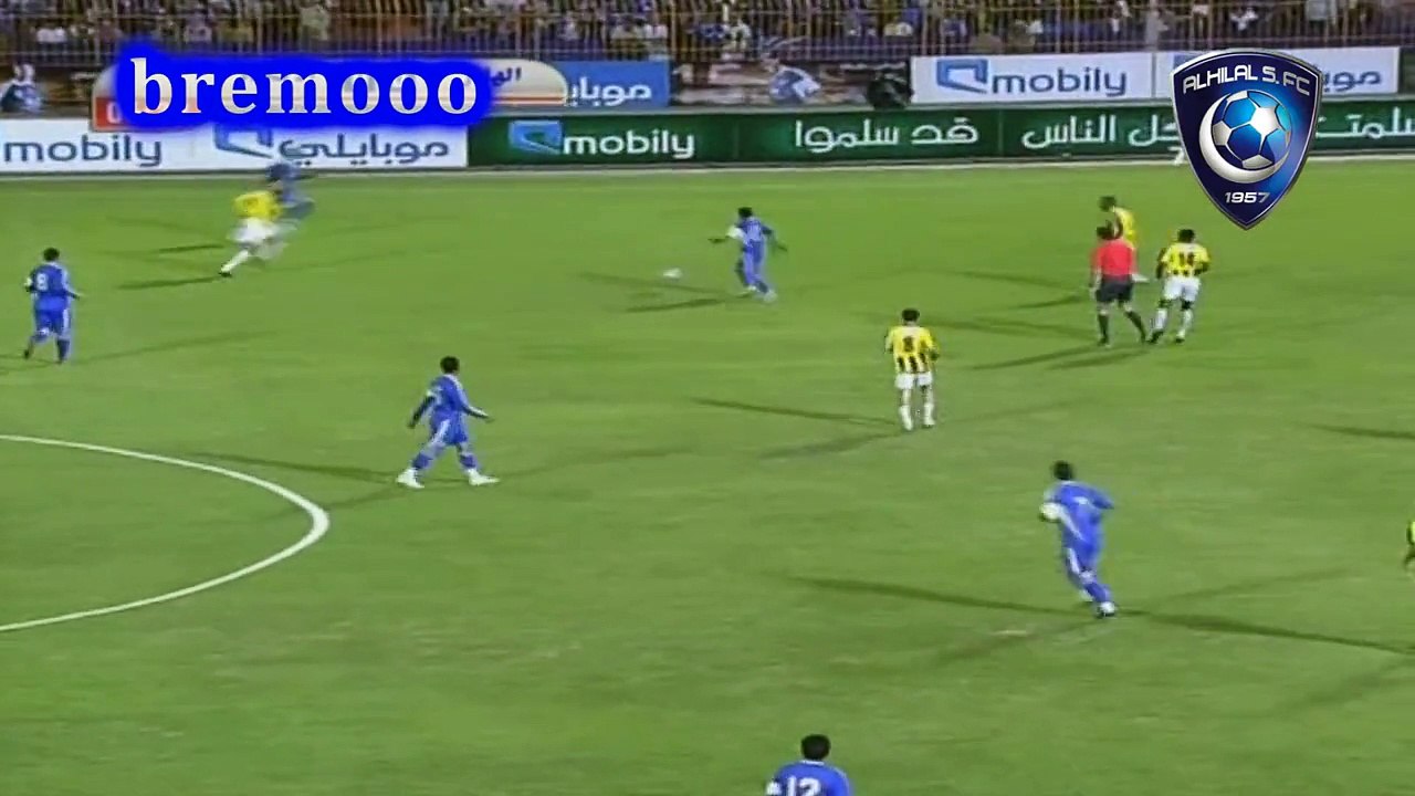 الهلال 5 / 0 الاتحاد .. الدوري 2009 - 2010 (ملخص الشوط الأول)