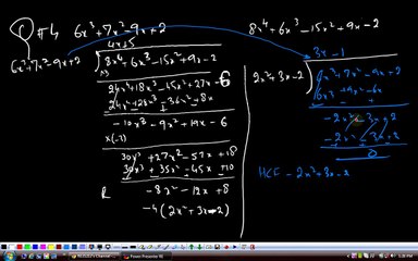 (G9 MTH ADY) Grade 9 Maths Unit 5, Exercise 5.8a Q 1-5