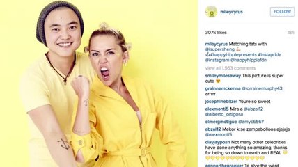Miley Cyrus Starts #InstaPride Campaign