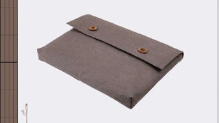 Suoran Macbook Air 13 Inch Messenger Bag With Strap Macbook Sleeve Case Linen Bag Portable