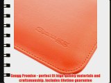 Snugg Macbook Pro 15 Case - Leather Sleeve with Lifetime Guarantee (Orange) for Apple Macbook