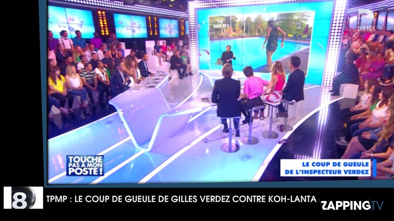 TPMP – Gilles Verdez tacle Koh-Lanta, "c’est Faux-Lanta !"