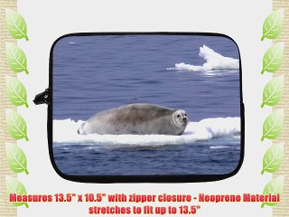 13 inch Rikki KnightTM Bearded Sea Lion Design Laptop Sleeve