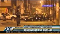 SJL: delincuentes lanzaron granada frente a vivienda