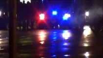 Raw Video: Shots fired at police car in Ferguson, police fire tear gas at protesters & journalists.