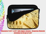 10 inch Rikki KnightTM Sand Castle On The Beach Design Laptop sleeve - Ideal for iPad 234 iPad