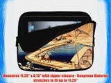 10 inch Rikki KnightTM Katsushika Hokusai Art The Swimming Bridge Design Laptop sleeve - Ideal