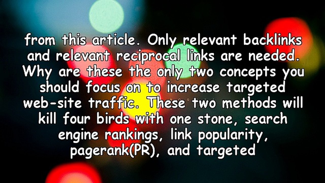 Increase Web Site Traffic With Articles