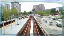 SkyTrain Ride-Burnaby-Vancouver-Millennium Line-Lougheed-Rupert