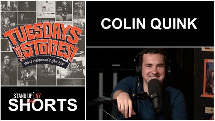 TUESDAYS WITH STORIES- Colin Quink