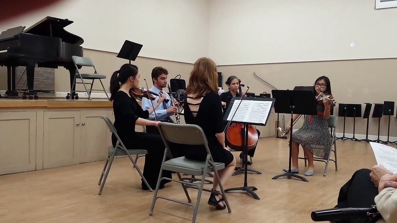 Mozart Clarinet Quintet in A, 1st Movement