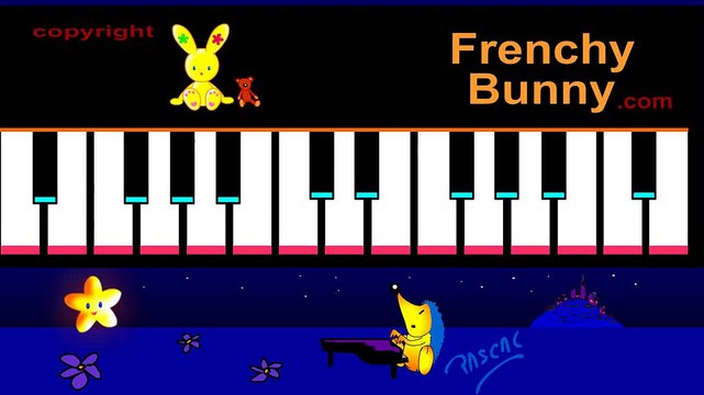 Apprendre les notes au Piano ( Do, Re, Mi...) - Leçon de Piano 1 :)