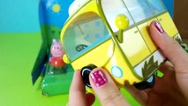 muddy puddle peppa pig campervan unboxing toy Juguetes de peppa pig ★ Play Doh Eggs ★