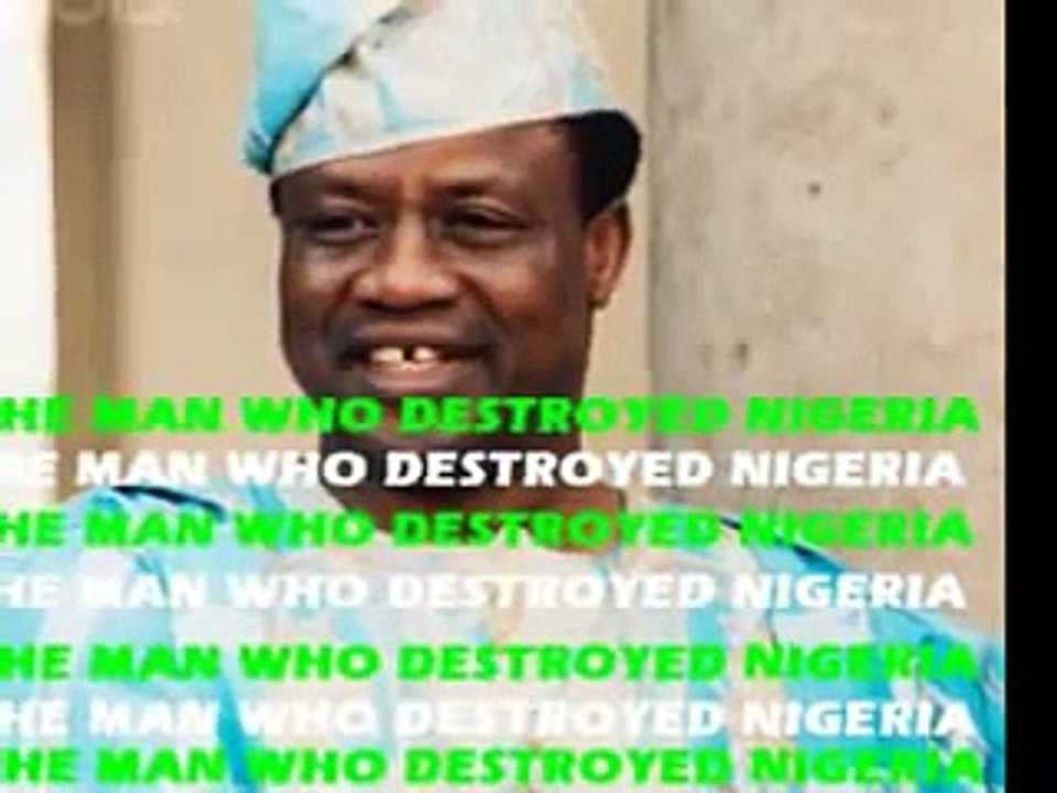 BABANGIDA NA WAH! - Osayomore Joseph (Spread this! Babangida is Evil!)
