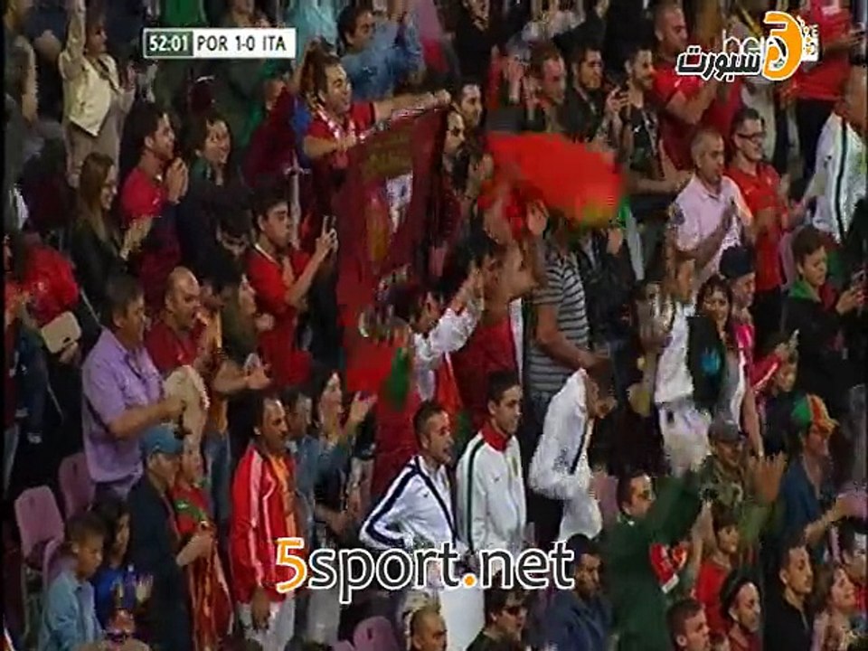 إيطاليا 0-1 البرتغال