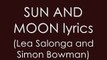 SUN AND MOON (lyrics) - Miss Saigon