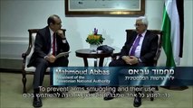 Filmed interview with President Mahmoud Abbas, the Palestinian Authority