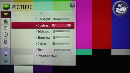 How to set the Colour Temperature, Colour Gamut & Gamma (Basic) on your TV