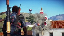 Extrait / Gameplay - Just Cause 3 (Gameplay Explosif Nouveau Grappin E3 2015)