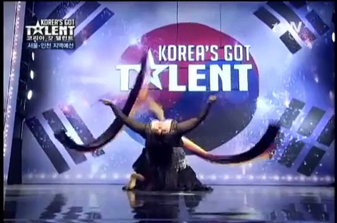 Korea's got talent - Amazing belly dance "Park Jin Young" (CJ E&M)