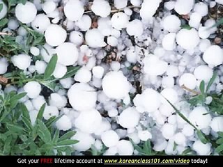 Learn Korean - Weather Vocabulary