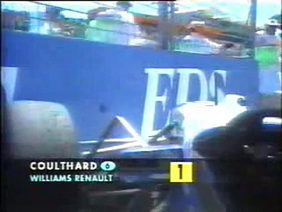 Coulthard_Adelaide_F1_GP_1995_Crashes_on_pitstop