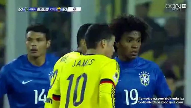0-1 Jeison Murillo Goal | Brazil v. Colombia 17.06.2015