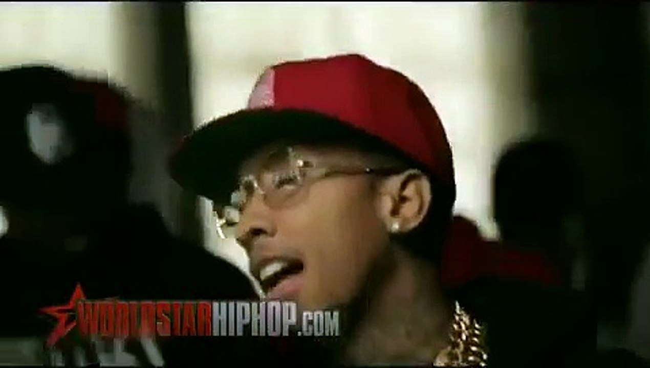 Chris Brown,Tyga, Ace Hood And Kevin McCall Behind The Scenes Bet Awards Cypher