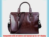 Dark Brown Ladies Leather Laptop Travel Bag Satchel for 13 Laptop (Macbook Air Macbook PRO