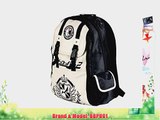 aFirst BBPU01 Dangan Ronpa Faux Leather Backpack Computer Bag with Zipper Closure