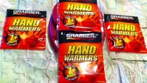 Hand warmers by Grabber and how to store them for reuse.
