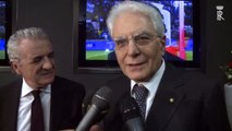 Roma - Coppa Italia dichiarazioni del Presidente Mattarella (20.05.15)