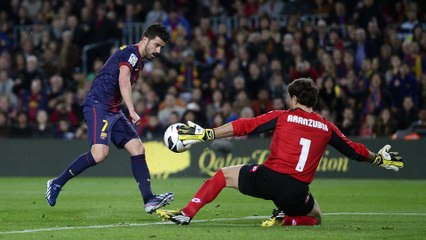 Today Lionel Messi second Goal Barcelona vs AC Milan 2-0 [12/03/2013]