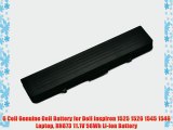6 Cell Genuine Dell Battery for Dell Inspiron 1525 1526 1545 1546 Laptop RN873 11.1V 56Wh Li-ion