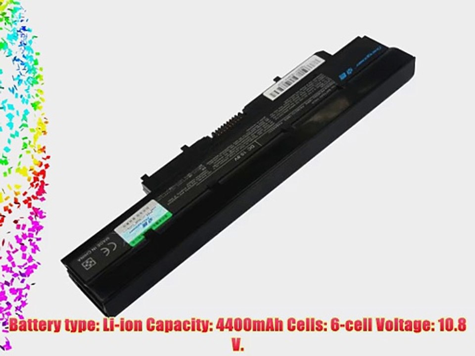 Goingpower Battery for TOSHIBA Satellite T210D T215D T230 T235 T235D PA3820U-1BRS PABAS232
