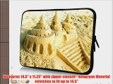 15 inch Rikki KnightTM Sand Castle On The Beach Design Laptop Sleeve