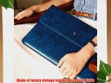 Jisoncase? MacBook Air 13-inch Luxury Vintage Leather Sleeve Case - Sleeve Carrying Bag Ultrabook