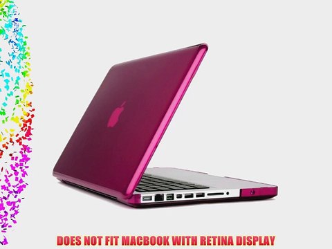 Speck Products SeeThru Case for 13-Inch MacBook Pro Raspberry Pink (SPK-A1216) - Not for Retina